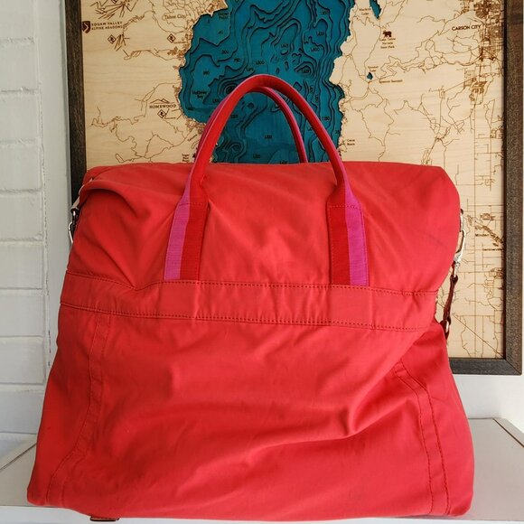 Kate Spade nylon/canvas/leather travel cross body bag - Picture 8 of 16